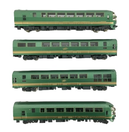 エンドウ DS021 JR九州 キハ71系 ゆふいんの森 完成4輌セット HOゲージ
