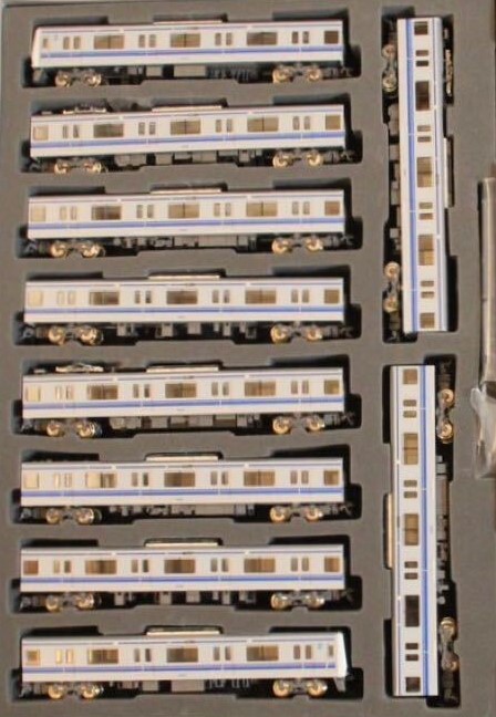 GREENMAX 西武6000系アルミ車 増結用中間車6両セット グリーンマックス