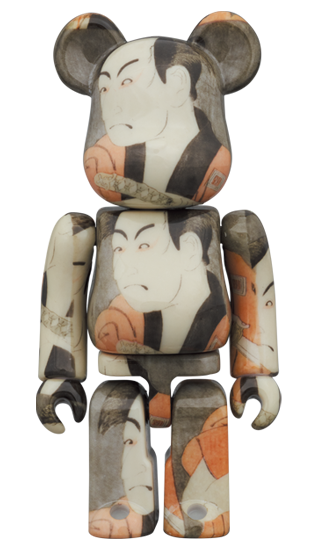 MEDICOM TOY BE@RBRICK Boston Museum 東洲斎写楽 「市川男女蔵の奴一平」 100％ & 400％ メディコムトイ ベアブリック