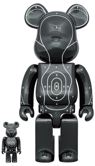 MEDICOM TOY BE@RBRICK EMOTIONALLY UNAVAILABLE × NEIGHBORHOOD 100％ & 400％ メディコムトイ ベアブリック