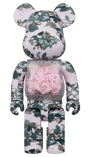 MEDICOM TOY BE@RBRICK FLOR@ PINK ROSE 400％ メディコムトイ ベアブリック