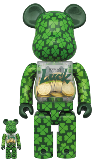 MEDICOM TOY BE@RBRICK LUCK 100％ & 400％ メディコムトイ ベアブリック