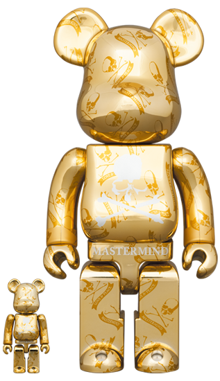 MEDICOM TOY BE@RBRICK MASTERMIND WORLD 100％ & 400％ メディコムトイ ベアブリック