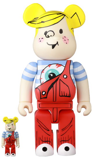 MEDICOM TOY BE@RBRICK MISHKA x DENNIS THE MENACE 100% & 400% メディコムトイ ベアブリック
