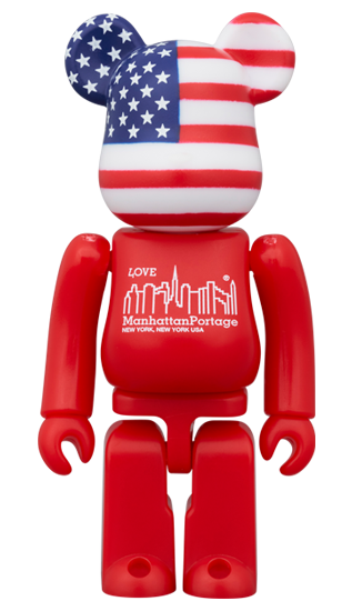 MEDICOM TOY BE@RBRICK Manhattan Portage 40th Anniversary Model メディコムトイ ベアブリック