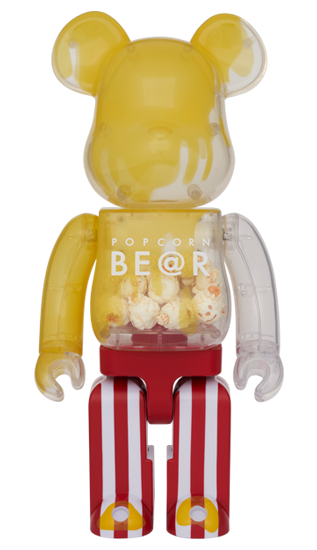 MEDICOM TOY BE@RBRICK POPCORN BE@R 400％ メディコムトイ ベアブリック