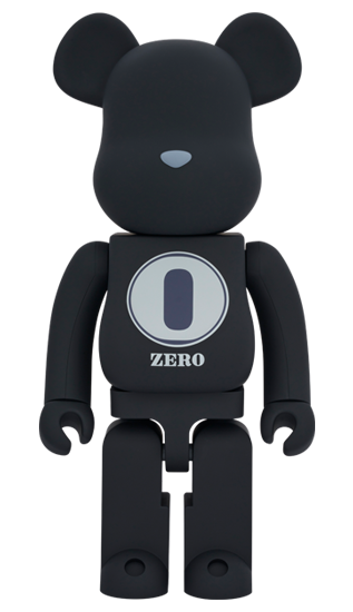 MEDICOM TOY BE@RBRICK ROBERT INDIANA × fragmentdesign 1000％ BLACK メディコムトイ ベアブリック