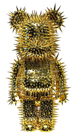 MEDICOM TOY BE@RBRICK SPIKE #3 1000％ メディコムトイ ベアブリック