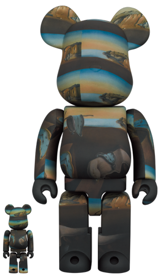 MEDICOM TOY BE@RBRICK Salvador Dali THE PERSISTENCE OF MEMORY 100％ & 400％ メディコムトイ ベアブリック
