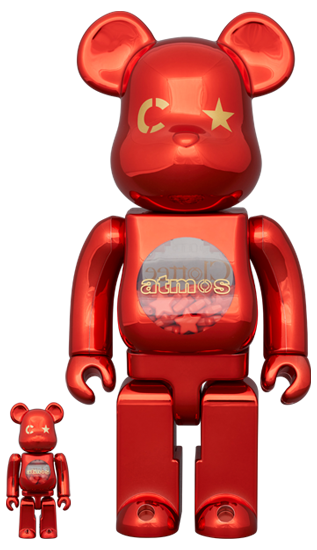 MEDICOM TOY BE@RBRICK atmos × Clottee 100％ & 400％ メディコムトイ ベアブリック