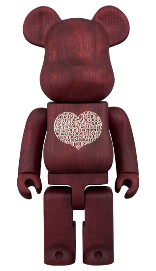MEDICOM TOY BE@RBRICK カリモク Alexander Girard International Love Heart 400％ メディコムトイ ベアブリック