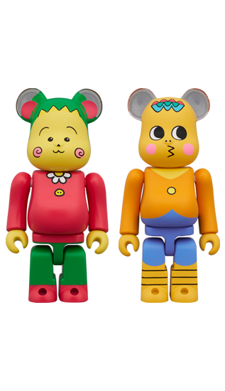 MEDICOM TOY BE@RBRICK コジコジ & 次郎 2PCS SET メディコムトイ ベアブリック
