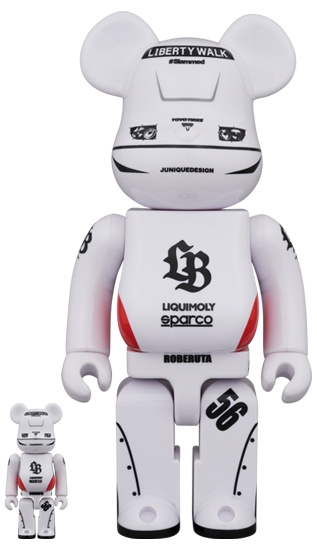 MEDICOM TOY BE@RBRICK リバ40くん 100％ & 400％ メディコムトイ ベアブリック