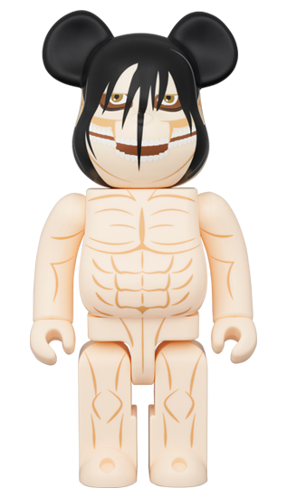 MEDICOM TOY BE@RBRICK 進撃の巨人 エレン巨人 400％ メディコムトイ ベアブリック