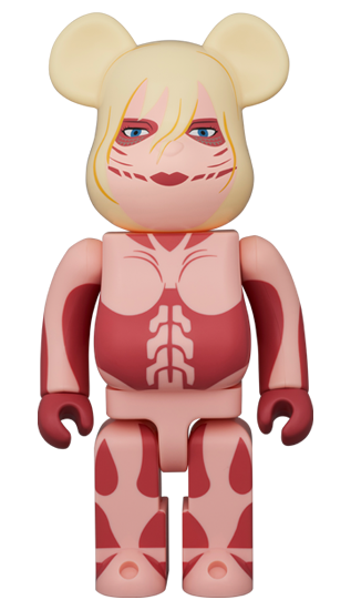 MEDICOM TOY BE@RBRICK 進撃の巨人 女型の巨人 400％ メディコムトイ ベアブリック