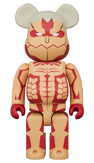 MEDICOM TOY BE@RBRICK 進撃の巨人 鎧の巨人 400％ メディコムトイ ベアブリック