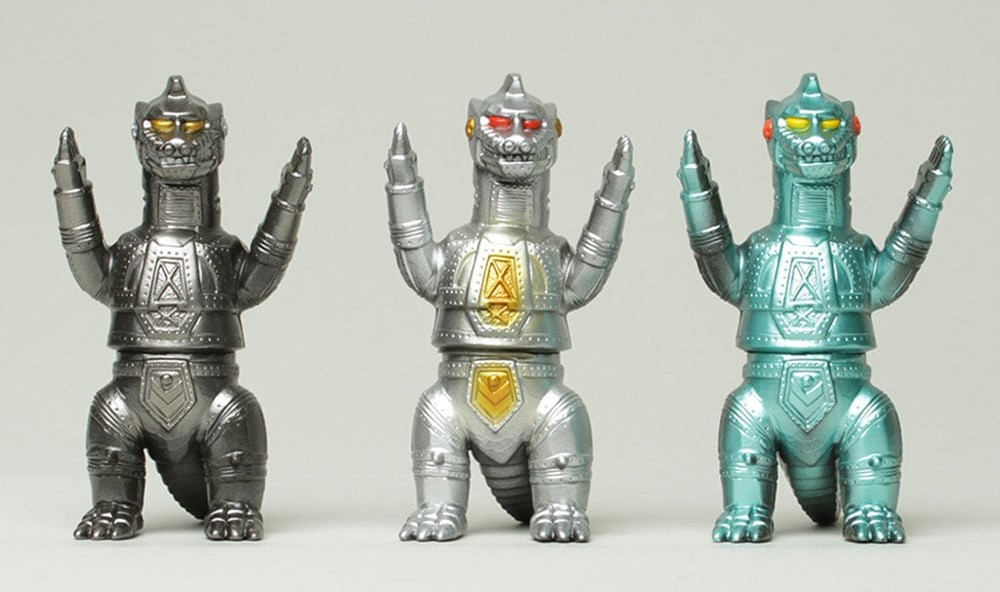 ブルマァク ミニメカゴジラ 3点セット 墓場の画廊限定カラー