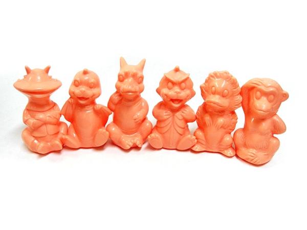 マルサン 怪獣ソフビ 6体セット